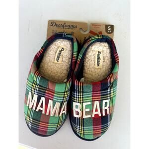 Dearfoams NEW IN PACKAGE , slippers, women's size S (5-6)